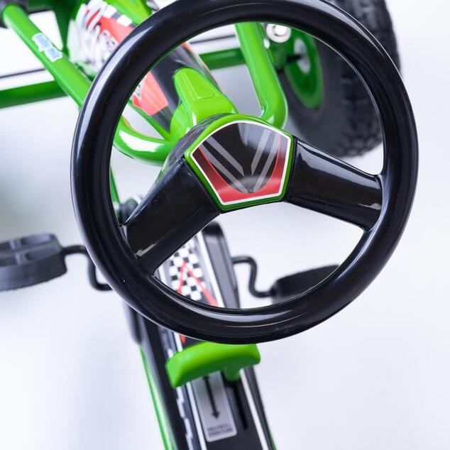 Detská šliapacia motokára Go-kart Baby Mix Razor modrá