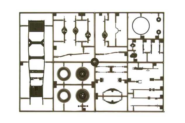 Kit de modelo militar 96230 - Dodge WC62 1 1/2t 6x6 Camión (1:35)