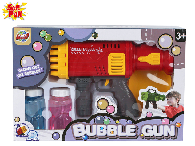 Sun Fun pištolj za mjehuriće 21cm na baterije s punjenjem 2 komada