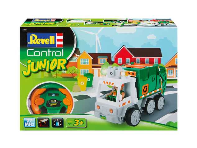 Spielzeugauto REVELL 23015 JUNIOR - Müllwagen - 27MHz