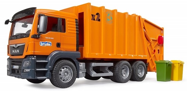 Bruder MAN TGS camión de basura