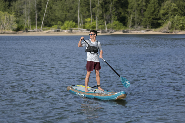 Bestway Glider Elite™ Paddleboard-Set mit abnehmbarem Sitz - 15 x 79 x 381 cm