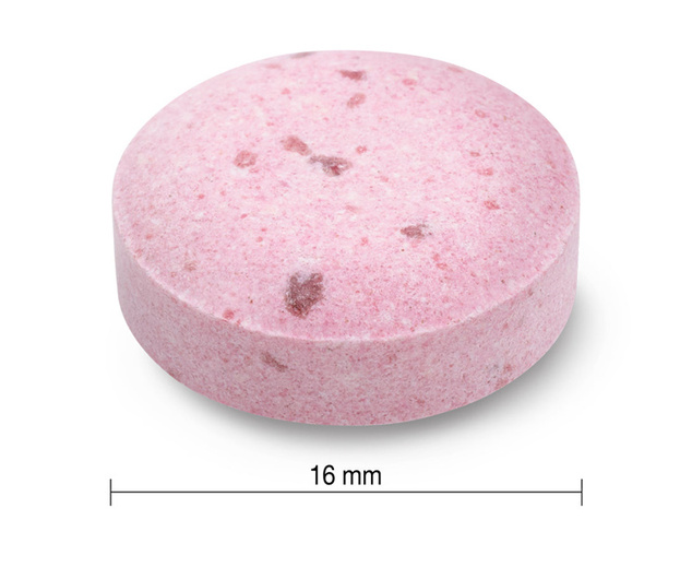 Jamieson Vitamíny C a D3 500mg / 500 IU tablety na cucání s příchutí třešně 75 tablet