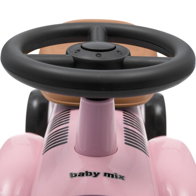 Detské odrážadlo Baby Mix Retro ružové