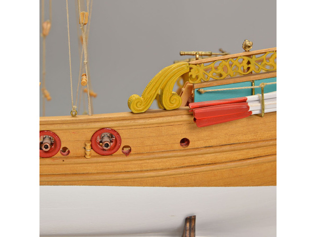 AMATI Sciabecco pirátska loď 1753 1:60 kit