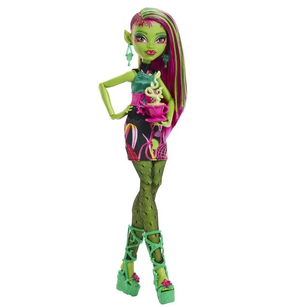Monster High Skulltimate Secrets Garden Mysteries bábika - Venus
