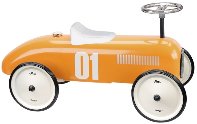 Vilac Vintage kovové odrážadlo oranžové