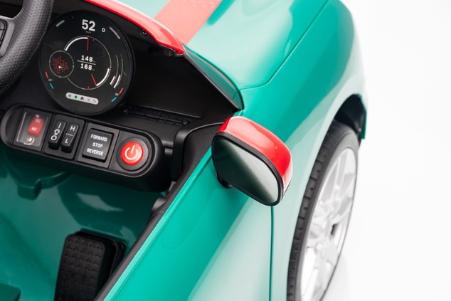 Elektrické autíčko BMW Mini Cooper 12V, zelené, USB Vstup s Bluetooth pripojením na MP3 Pr
