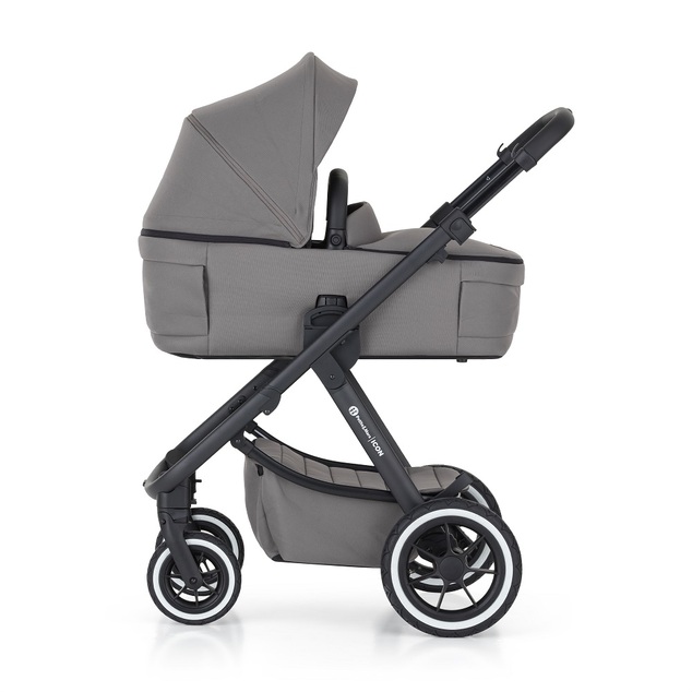 PETITE&amp;MARS Kočík kombinovaný ICON 2V1 Dove Grey XXL AIR