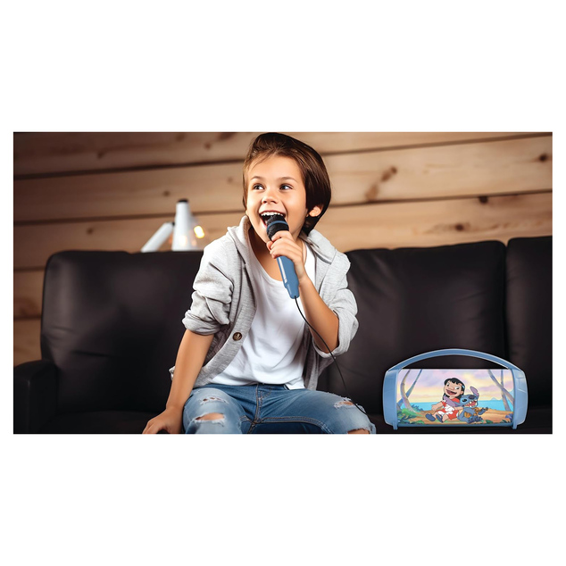 Altavoz con micrófono Boombox Disney Stitch