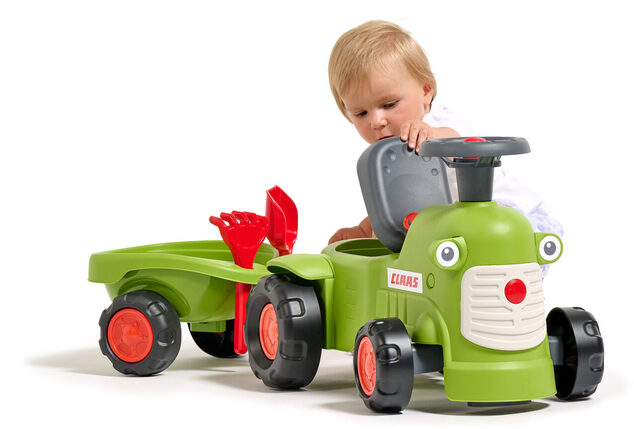 Falk Odrážadlo 912C traktor Class utánfutóval