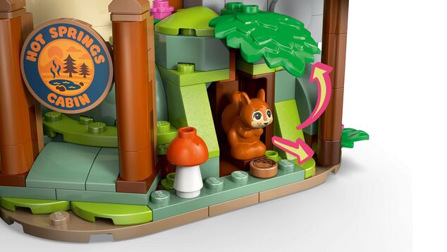 LEGO® Friends 42705 Útulná chata v jesennom lese