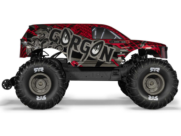 Arrma Gorgon 223S BLX 2WD 1:10 RTR červená