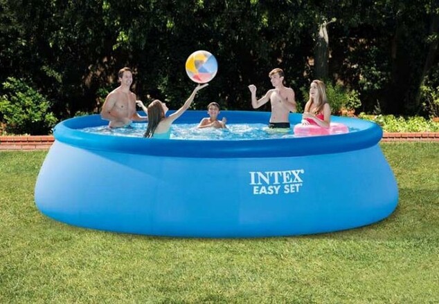 Gartenpool INTEX 26166 Easy Set 457 x 107 cm mit Patronenfilter