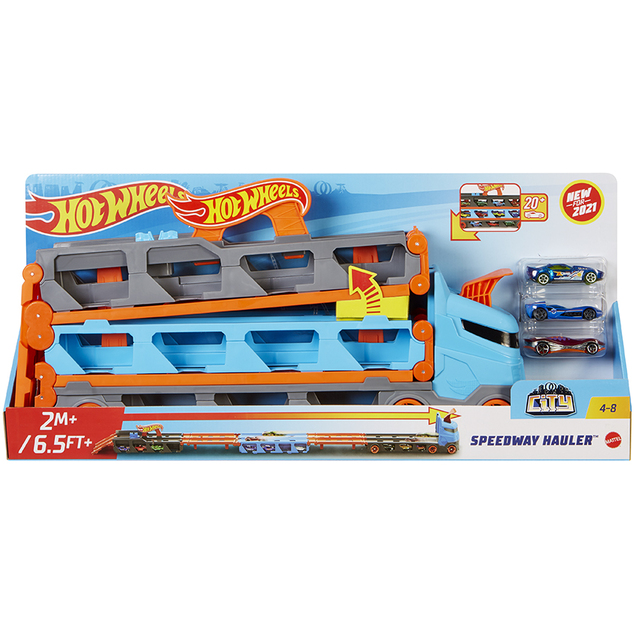 Mattel Hot Wheels Nadupaný ťahač