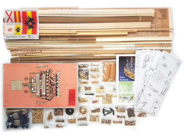 Mantua Model San Felipe 1690 1:75 kit