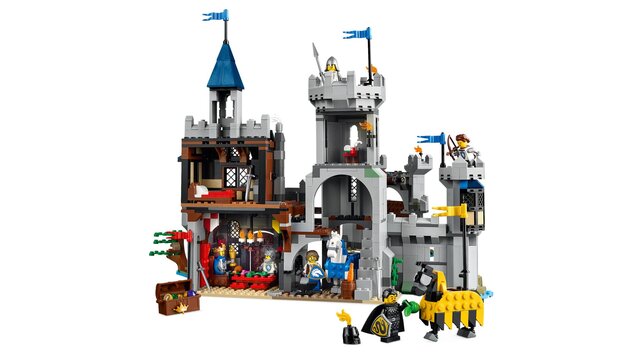 LEGO® Creator 3 v 1 31168 Stredoveký hrad a rytieri na koňoch