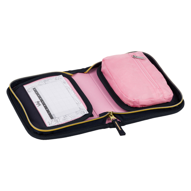 BAAGL Astuccio scolastico a un piano Unicorn Gold