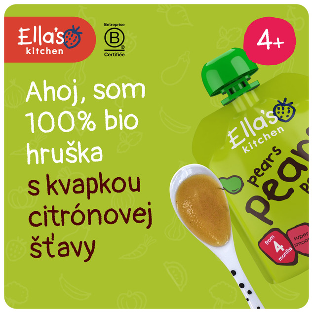 Ella's Kitchen BIO Hrušková desiata (70 g)