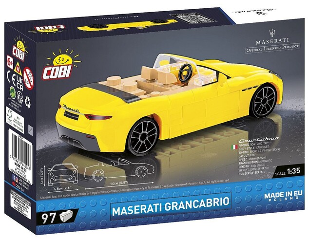 Cobi Maserati GranCabrio, 1:35, 97 k