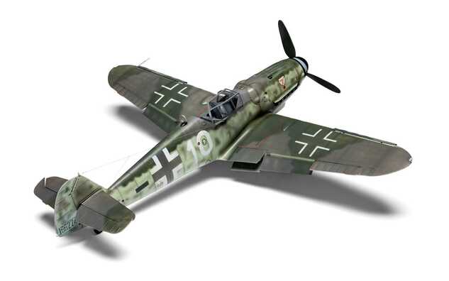 Classic Kit letadlo A17003 - Messerschmitt Bf109G-5/G-6 (1:24)