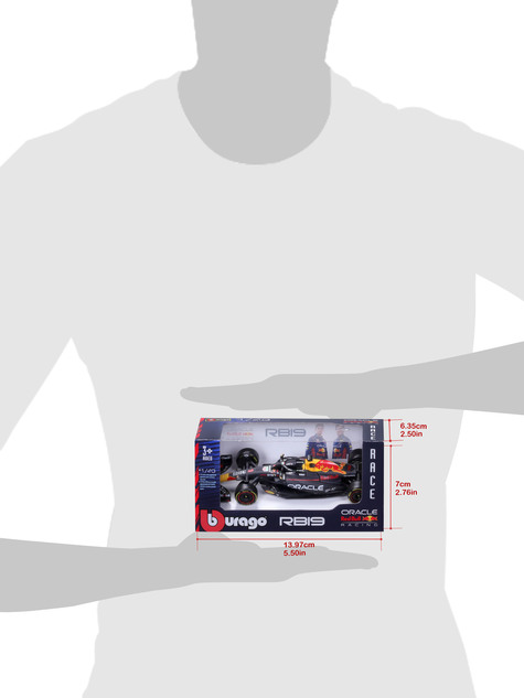 Bburago 1:43 RACE Formula F1 - Red Bull Racing RB20 (2024) #1 (Max Verstappen)