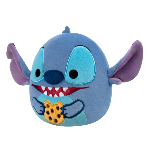 Squishmallows Disney Stitch s keksíkom, 25 cm