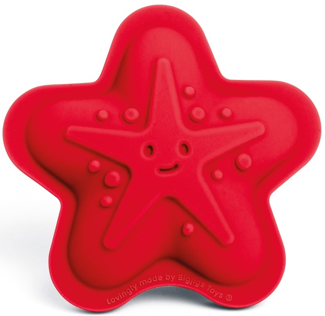 Bigjigs Toys Silikónové formičky červené Cherry