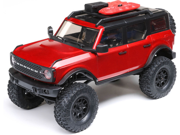 Axial SCX24 Ford Bronco 2021 1:24 4WD RTR červený