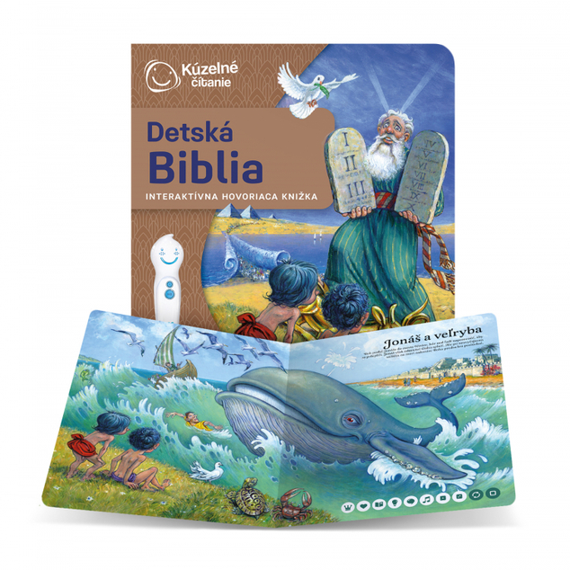 Albi Kúzelné čítanie Kniha Detská Biblia