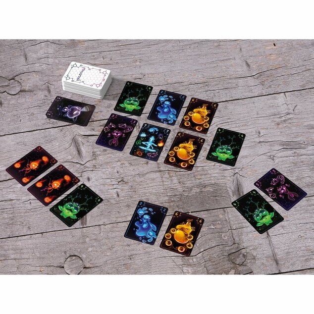 Haba Jeu de cartes familial Molecools à partir de 8 ans
