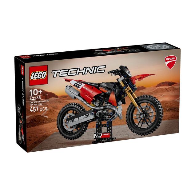 LEGO® Technic 42238 Moto Ducati Desmo450 MX Factory