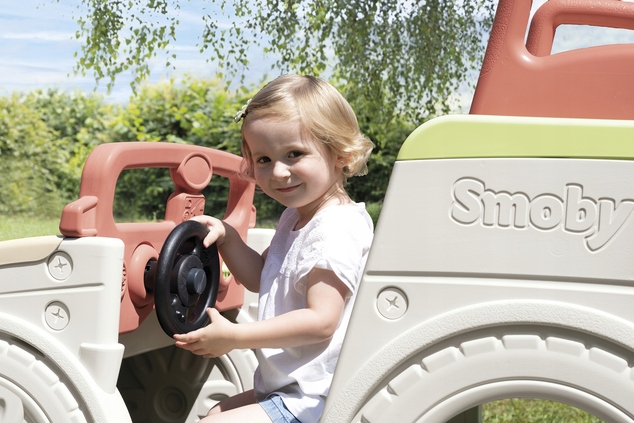 Smoby Auto pieskovisko so šmykľavkou Life 150 cm