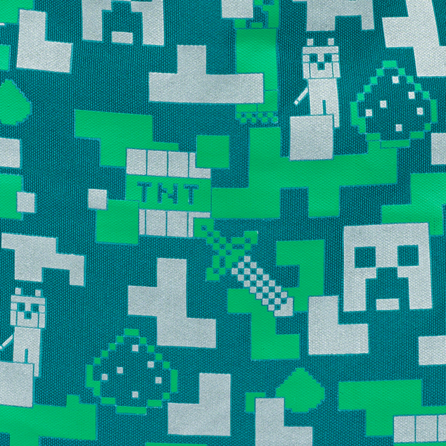 MINECRAFT Vrecko Silver Creeper