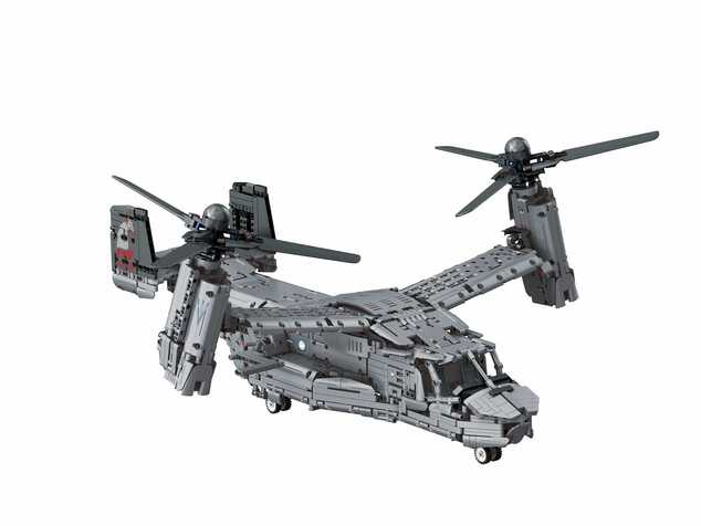 Brick System REVELL 00961 - Bell Boeing V-22 Osprey (1:25)