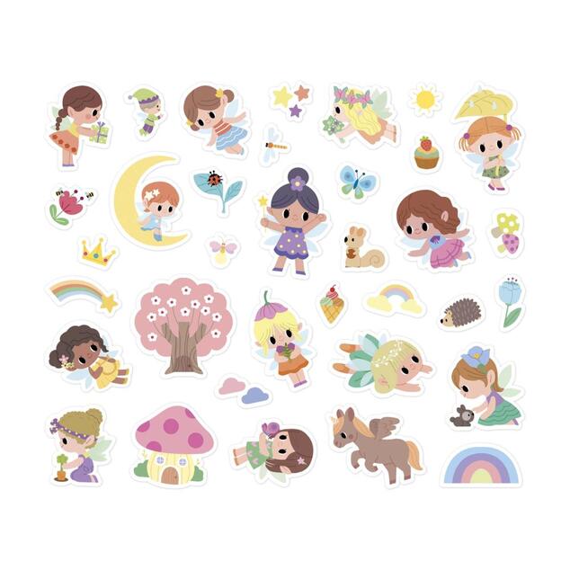 Janod Stickers Samolepky Víly 200 ks