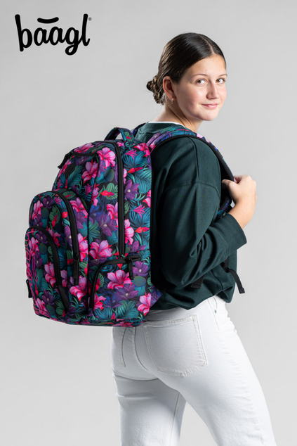 BAAGL SADA 3 Coolmate Paradise: Rucksack, Waschbeutel, Tasche