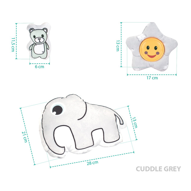 Hracia deka comfort, Cuddle Grey