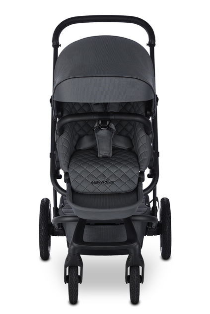 EASYWALKER Kombikinderwagen Harvey5 Premium 2-in-1 Mineral Grey LITE AIR
