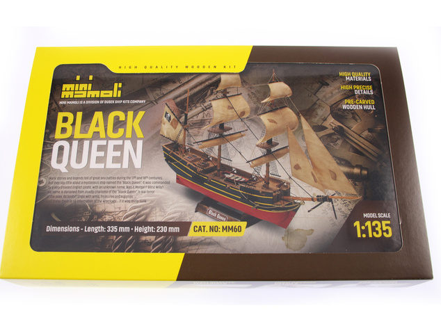 MINI MAMOLI Black Queen 1:135 kit
