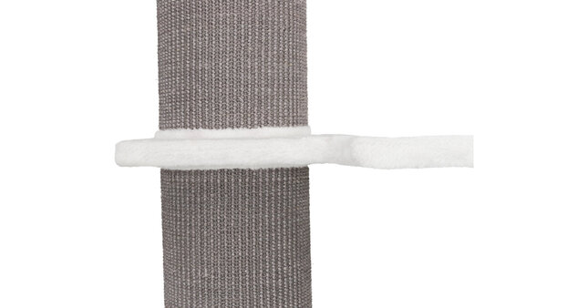 Acadia scratching post with wall mounting, 160 cm, grey