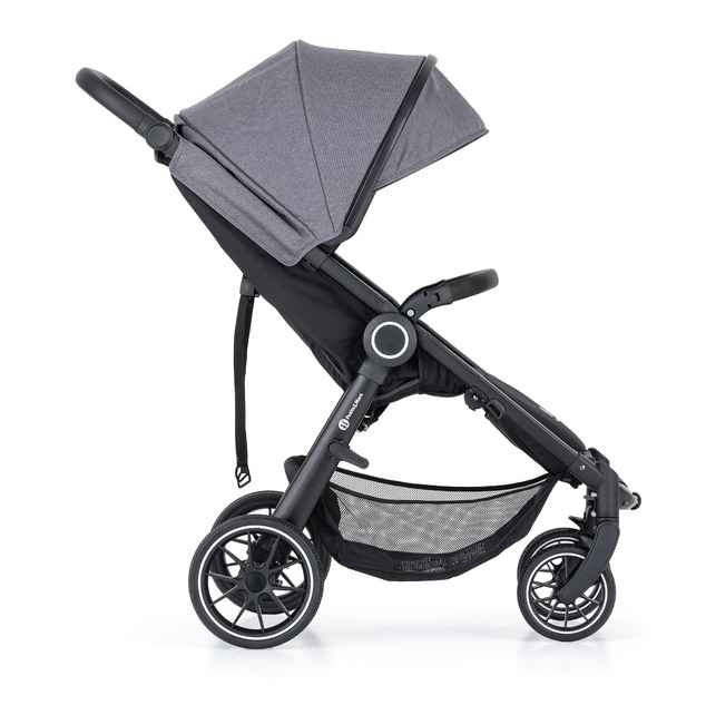 PETITE&amp;MARS Kočík športový Street+ RWS Black Ultimate Grey 2