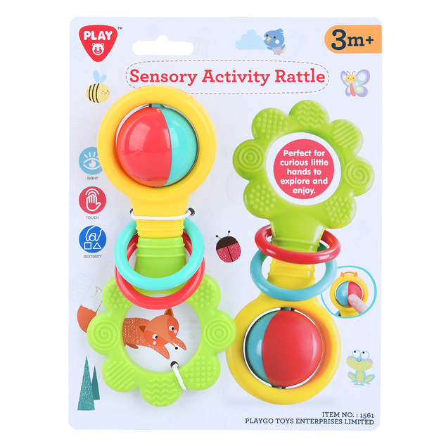 Playgo Hrkálka s otáčacou guličkou 16 cm