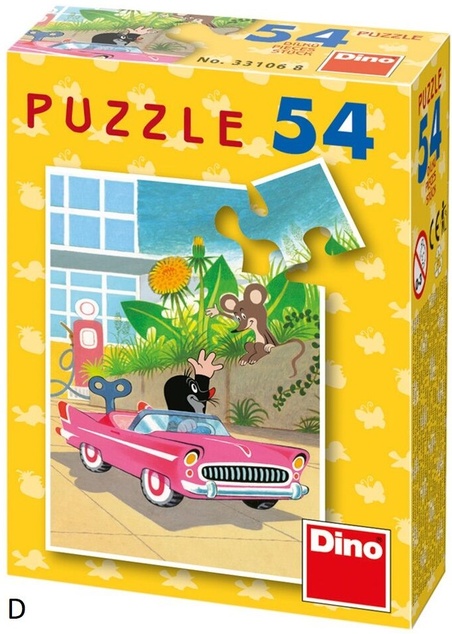 Dino Krtko 54 mini Puzzle