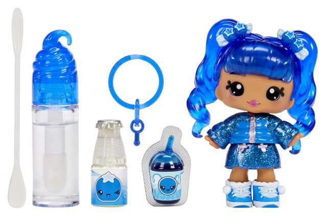 Yummiland Malá bábika s leskom na pery - Rory Blueberry