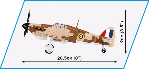 Cobi II WW Hawker Hurricane Mk. I, 1:48, 145 k