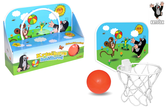 Basketbal set Krtko 33 x 25 cm