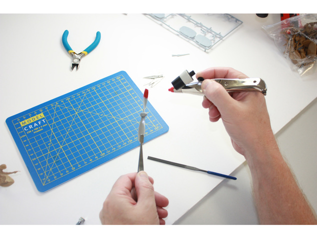 Modelcraft náradie s rezacou podložkou (sada 15ks)