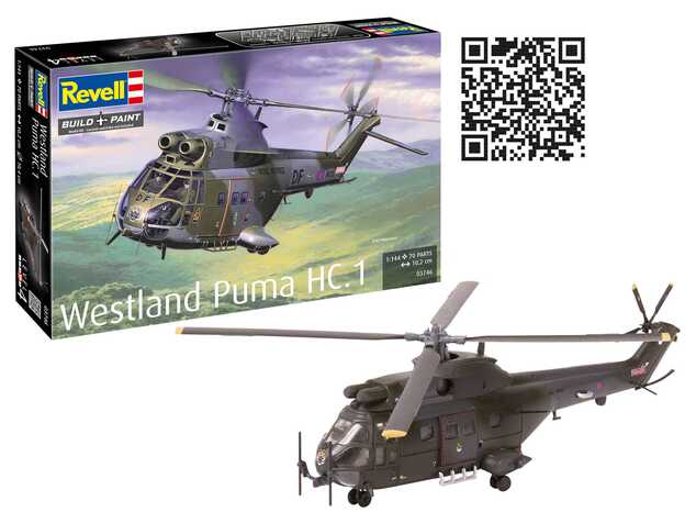 Maquette en plastique hélicoptère 03746 - Westland Puma HC.1 (1:144)