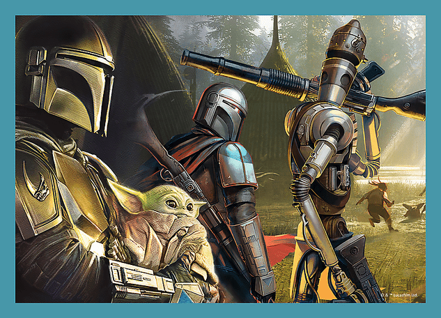 Trefl Puzzle 4v1 - Mandalorian